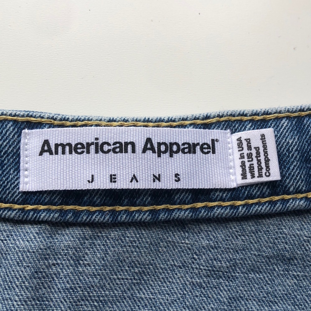 American Apparel denim skirt - Picture 2 of 4